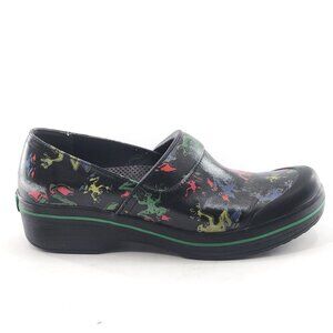 DANSKO Frog Print Vegan Clogs Comfort Shoes